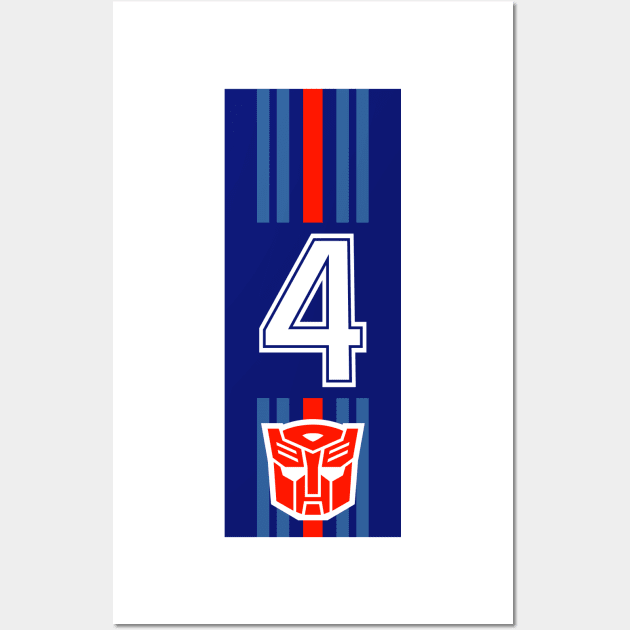 Autobot Jazz G1 Shield Transformer B Wall Art by prometheus31